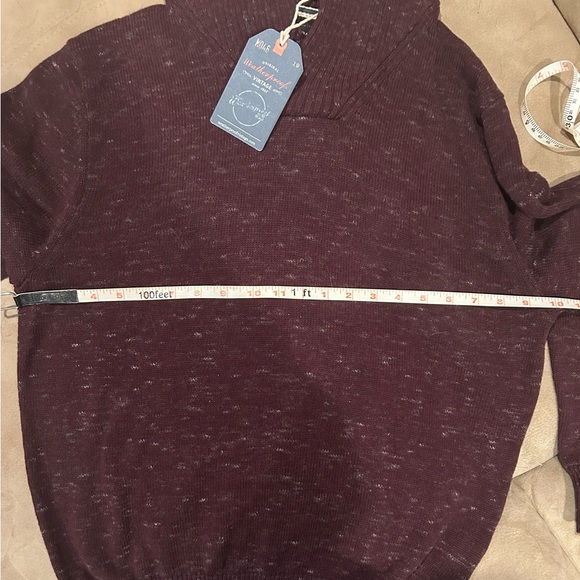 NWT Men’s Medium Cowl Neck Sweater - Picture 5 of 6